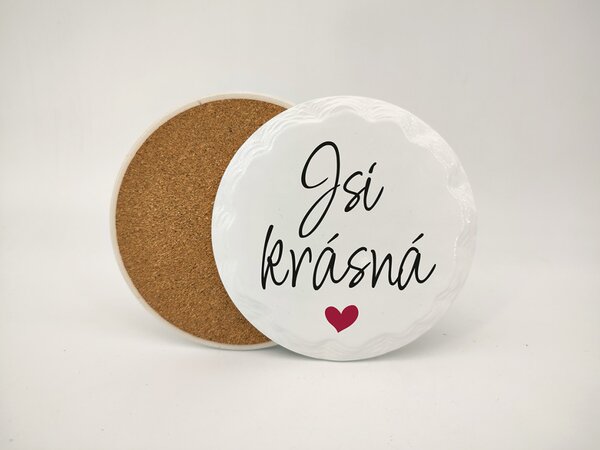 Jsi krásná - Podtácek