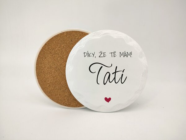 Díky, že tě mám tati - Podtácek