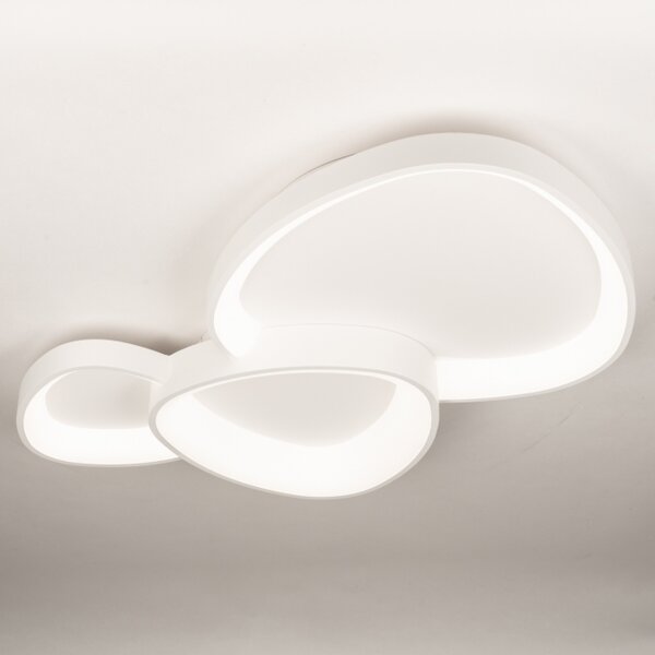 Stropní designové LED svítidlo Organic White 90 (LMD)