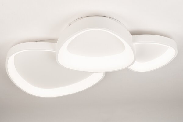 Stropní designové LED svítidlo Organic White 90 (LMD)