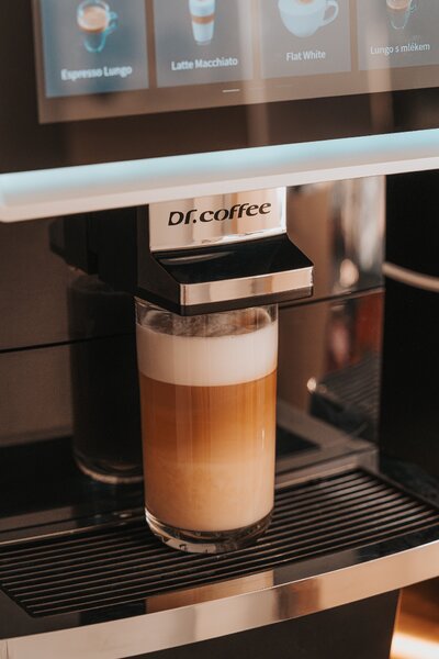 Dr.Coffee Dr. Coffee Coffeebreak Big Plus černá/stříbrná MDB + Barva: Stříbrná + MDB