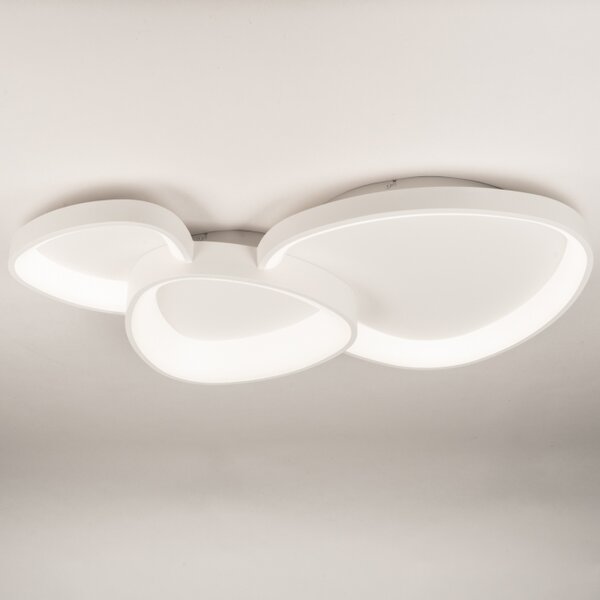 Stropní designové LED svítidlo Organic White 90 (LMD)