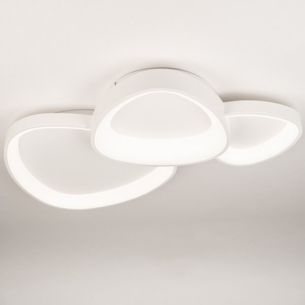 Stropní designové LED svítidlo Organic White 90 (LMD)