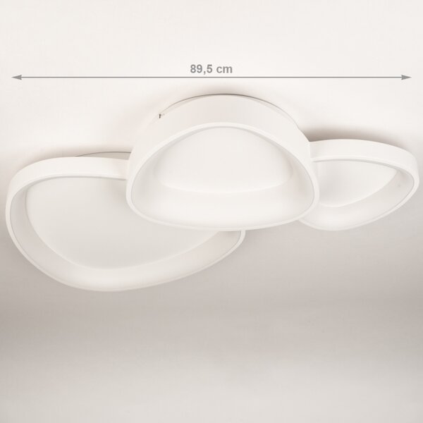 Stropní designové LED svítidlo Organic White 90 (LMD)