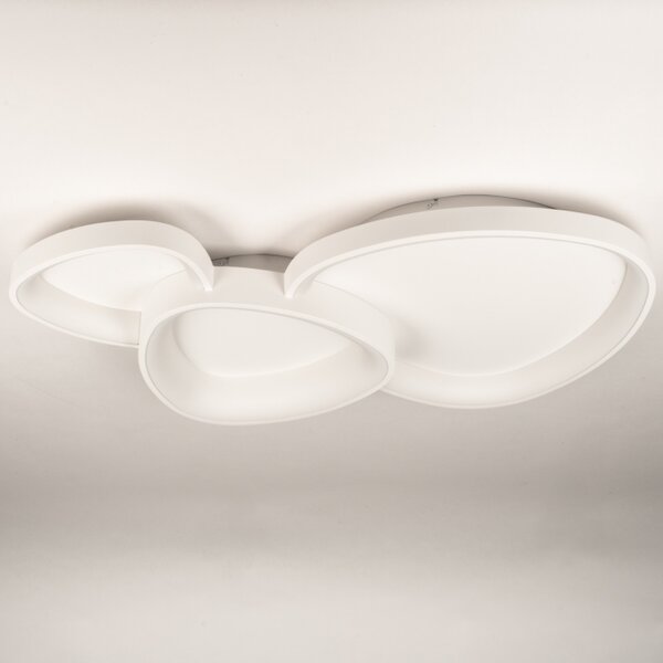 Stropní designové LED svítidlo Organic White 90 (LMD)