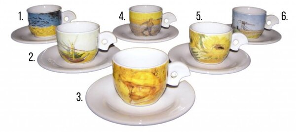 Karlovarský porcelán motiv Van Gogh 240 ml Počet kusů: 1 ks