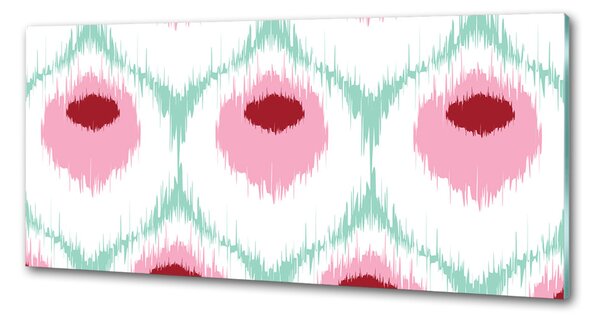 Skleněný panel do kuchynské linky Paví vzor pksh-94714331