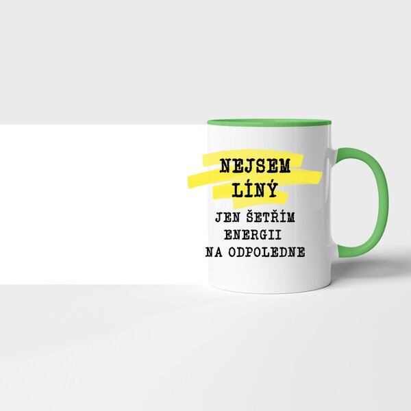 Hrnek nejsem líný