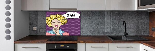 Panel do kuchyně Komiks ždna pksh-95052576