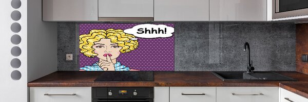 Panel do kuchyně Komiks ždna pksh-95052576