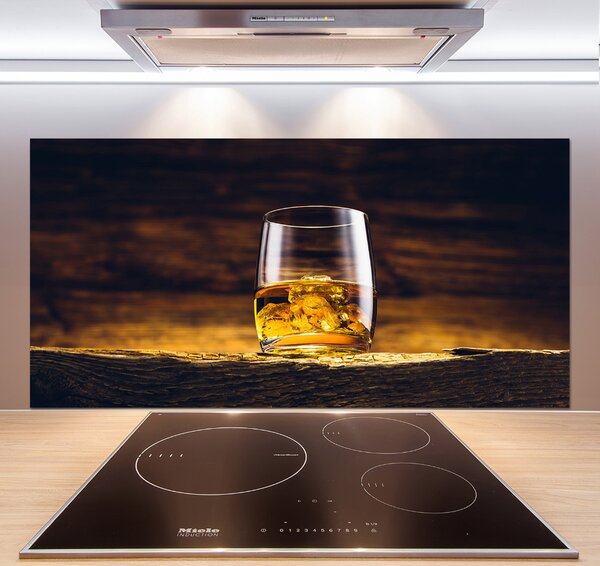 Panel do kuchyně Bourbon ve sklenici pksh-95142140