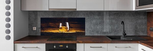 Panel do kuchyně Bourbon ve sklenici pksh-95142140