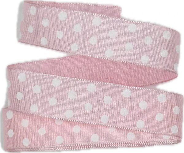 Stuha taftová HOT SPOT Candy Pink růžová 25mm x 2,5m ( 8,- Kč/m)