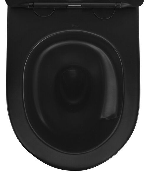 Závěsná WC mísa Rea Carlo Mini Tornado NF BLACK MATT