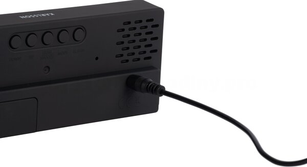 Digitální stolní hodiny s budíkem 6153BK Karlsson