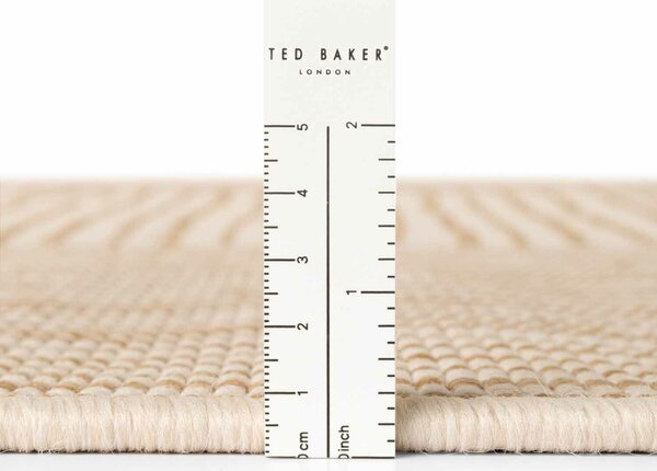 Ted Baker, Kusový koberec Ted Baker Haringey 106373 Natural White, 120x170, béžová, chodba / předsíň