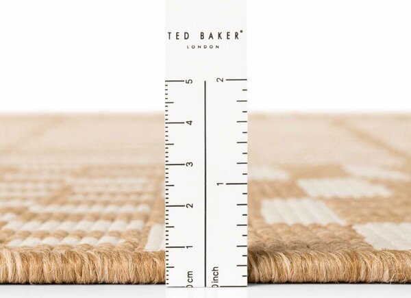 Ted Baker, Kusový koberec Ted Baker Haringey 106375 Natural White, 120x170, béžová, chodba / předsíň