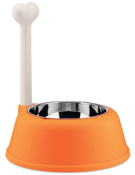 Alessi designové misky pro psy Lupita - oranžová