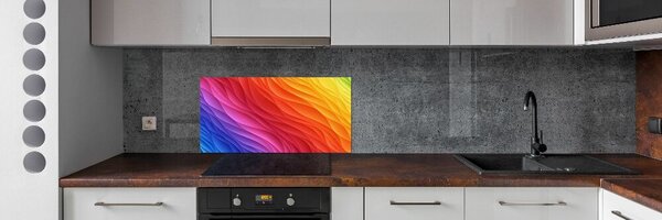 Panel do kuchyně Barevné vlny pksh-95451592