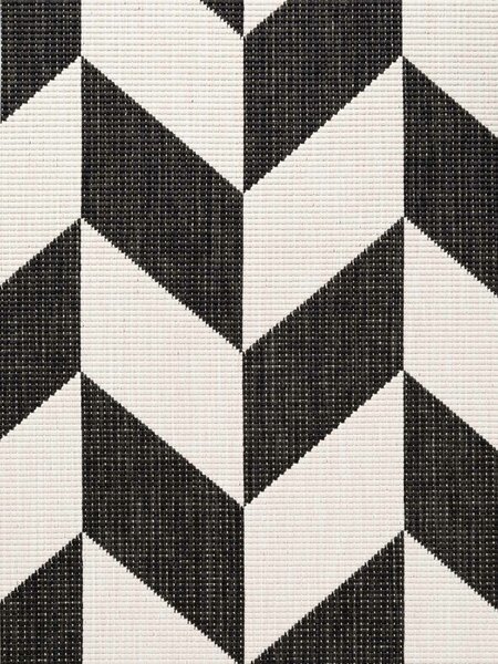 Ted Baker, Kusový koberec Ted Baker Haringey 106378 Black White, 120x170, černobílá, chodba / předsíň
