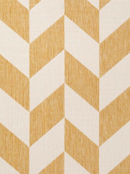 Ted Baker, Kusový koberec Ted Baker Haringey 106380 Yellow White, 80x200, žlutá, chodba / předsíň