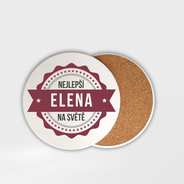 Podtácek Elena je nejlepší na světě