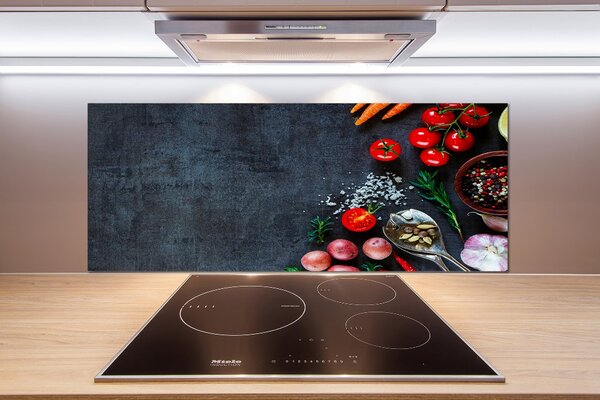 Skleněný panel do kuchynské linky Ingredience pksh-95665511