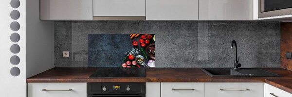 Skleněný panel do kuchynské linky Ingredience pksh-95665511