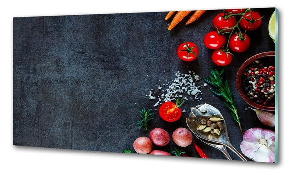 Skleněný panel do kuchynské linky Ingredience pksh-95665511