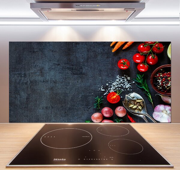 Skleněný panel do kuchynské linky Ingredience pksh-95665511