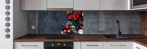 Skleněný panel do kuchynské linky Ingredience pksh-95665511