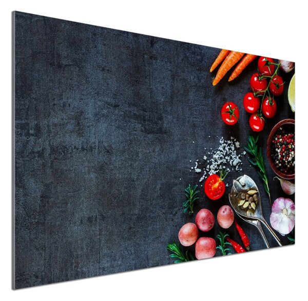 Skleněný panel do kuchynské linky Ingredience pksh-95665511