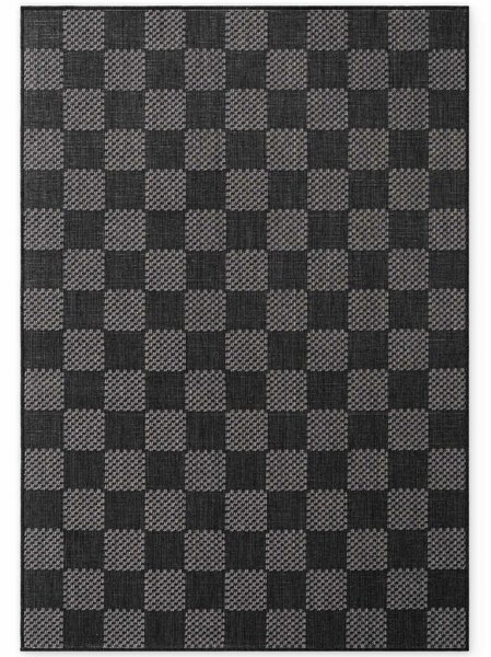 Ted Baker, Kusový koberec Ted Baker Haringey 106385 Černá, 120x170, černá, chodba / předsíň