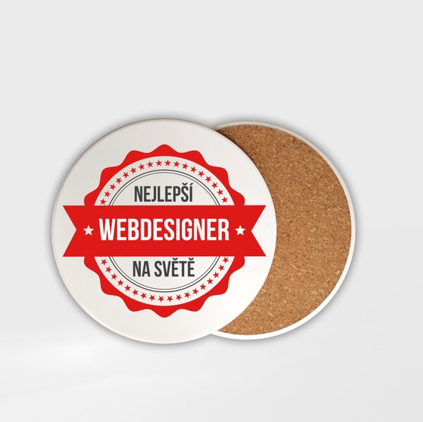 Podtácek profese webdesigner