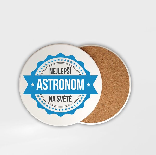 Podtácek profese astronom