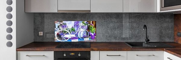 Dekorační panel sklo Bílé kolo pksh-96033947