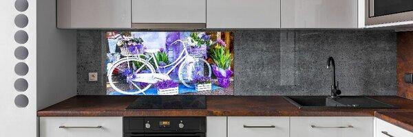 Dekorační panel sklo Bílé kolo pksh-96033947