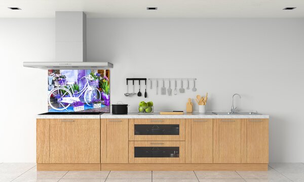 Dekorační panel sklo Bílé kolo pksh-96033947