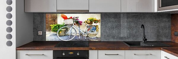 Dekorační panel sklo Bílé kolo pksh-96033968