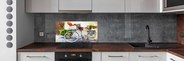 Dekorační panel sklo Bílé kolo pksh-96033968