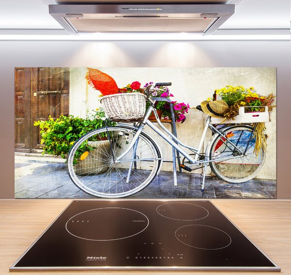 Dekorační panel sklo Bílé kolo pksh-96033968