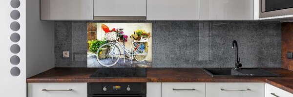 Dekorační panel sklo Bílé kolo pksh-96033968