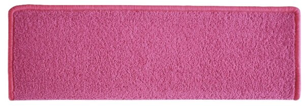 Vopi Nášlapy na schody Eton růžový obdélník - 24x65 obdélník (rozměr včetně ohybu)