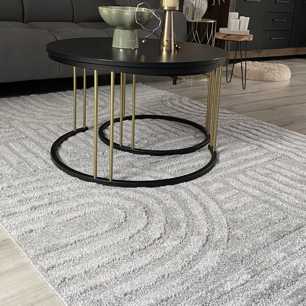 Ayyildiz, Kusový koberec Art 1121 Silver, 60x110, šedá, ložnice