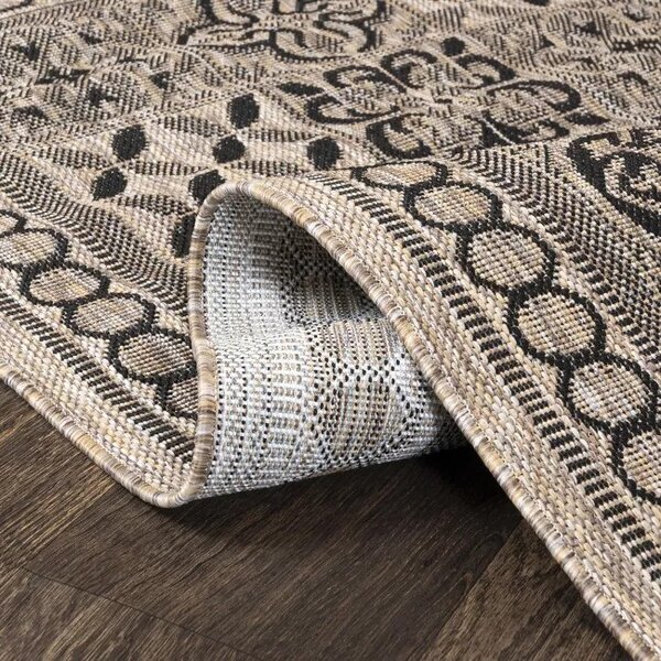 Makro Abra Běhoun Sisal MELISSA KF87A hnědý Šíře: 80 cm