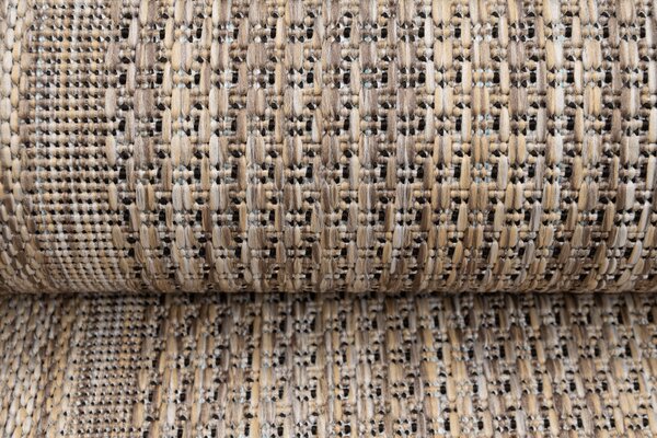 Makro Abra Běhoun Sisal MELISSA KE63A hnědý Šíře: 70 cm
