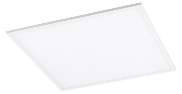 Stropní lampa Lindby, Luay, stmívatelné, Bílá, Kuchyně, Plast, Moderní