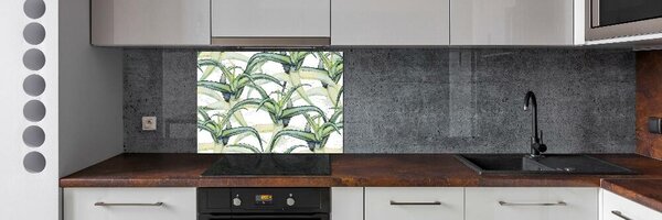 Skleněný panel do kuchyně Aloes pksh-96215866