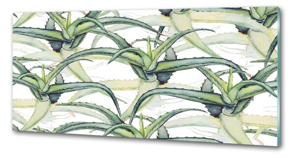 Skleněný panel do kuchyně Aloes pksh-96215866