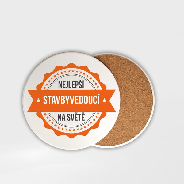 Podtácek profese stavbyvedoucí